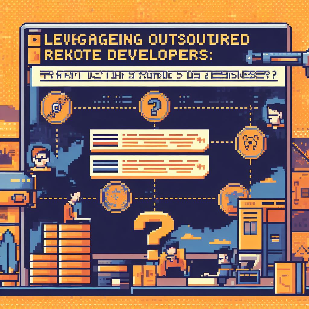 The strategic advantages of outsourced remote developers